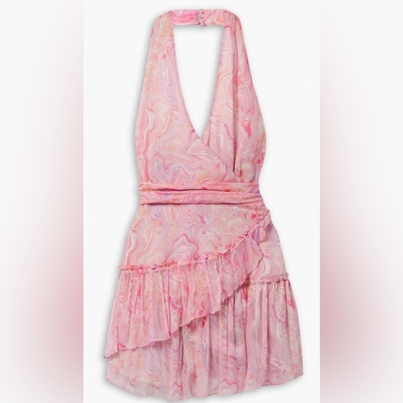 LoveShackFancy Aleena Halter Dress Size M NWT - Picture 1 of 6